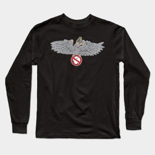 Wehrmacht Generalfeldmarschall Eagle Cartoon Long Sleeve T-Shirt